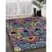 Machine Washable Industrial Modern Charcoal Black Rug in a Family Room, wshurb1277