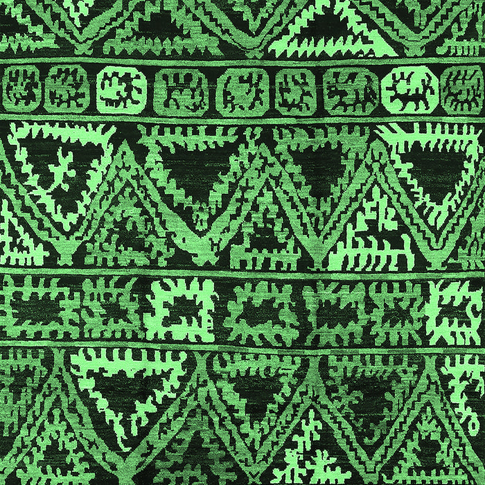 Solid Emerald Green Modern Rug, urb1277emgrn