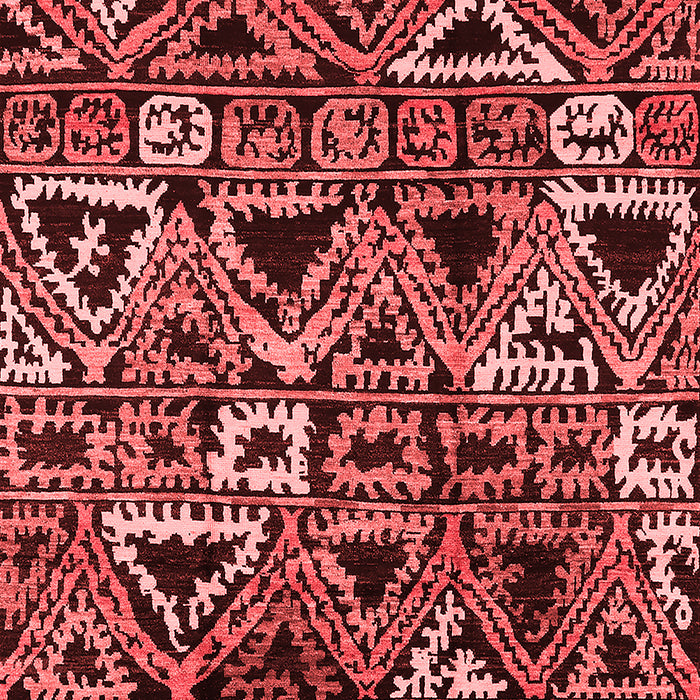 Solid Red Modern Area Rugs