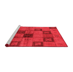Bohemian Red Washable Rugs