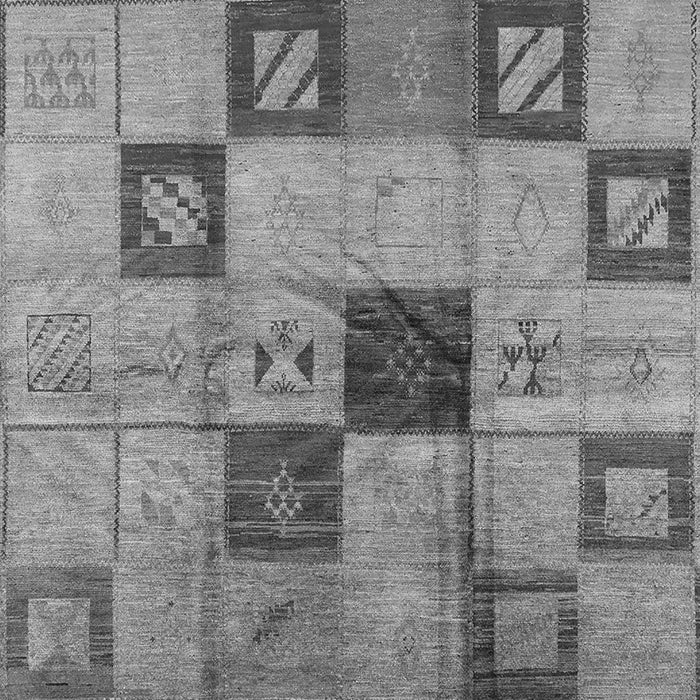 Machine Washable Persian Gray Bohemian Rug, wshurb1278gry