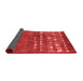 Solid Red Modern Area Rugs