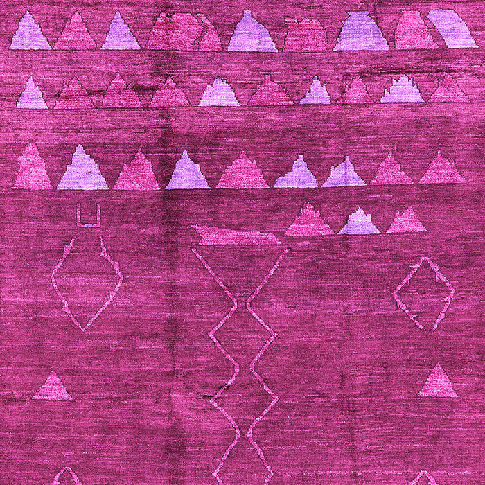 Machine Washable Solid Pink Modern Rug, wshurb1279pnk