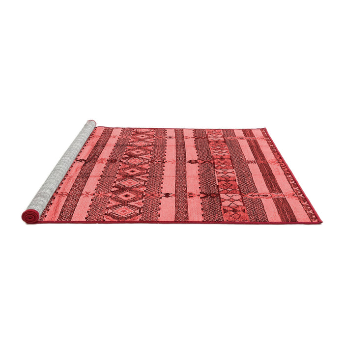 Modern Red Washable Rugs