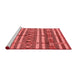 Modern Red Washable Rugs