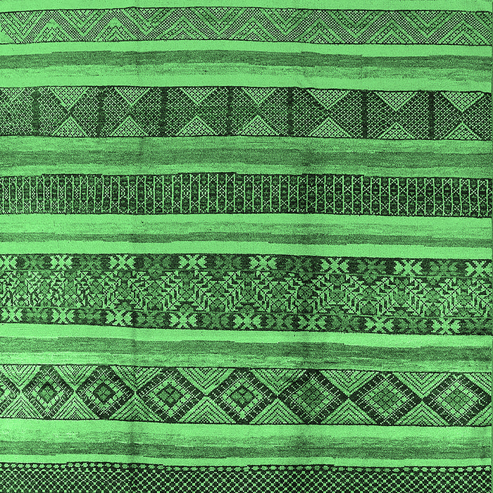 Solid Emerald Green Modern Rug, urb1281emgrn