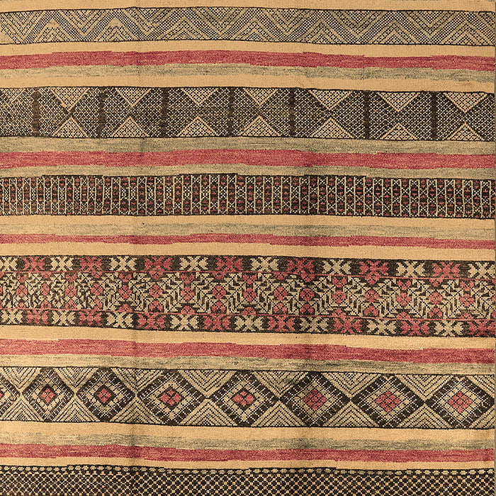 Solid Brown Modern Rug, urb1281brn