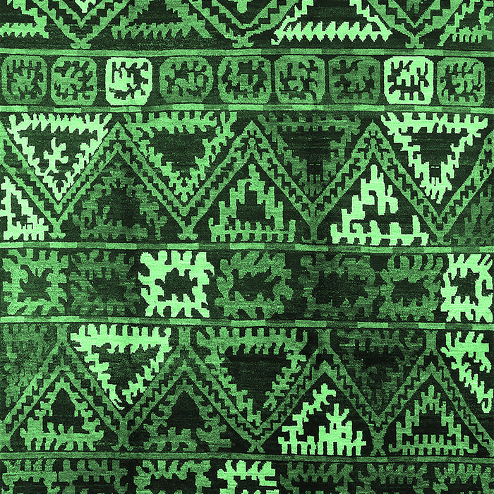 Machine Washable Solid Emerald Green Modern Area Rugs, wshurb1282emgrn