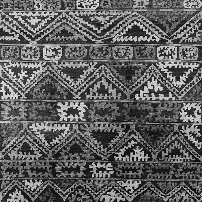 Square Machine Washable Solid Gray Modern Rug, wshurb1282gry