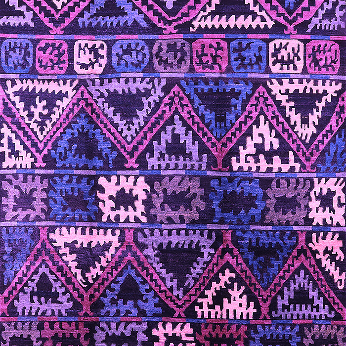 Machine Washable Solid Purple Modern Area Rugs, wshurb1282pur