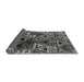 Sideview of Solid Gray Modern Rug, urb1282gry