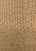 Solid Brown Modern Rug, urb1283brn