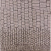 Square Machine Washable Industrial Modern Puce Purple Rug, wshurb1283