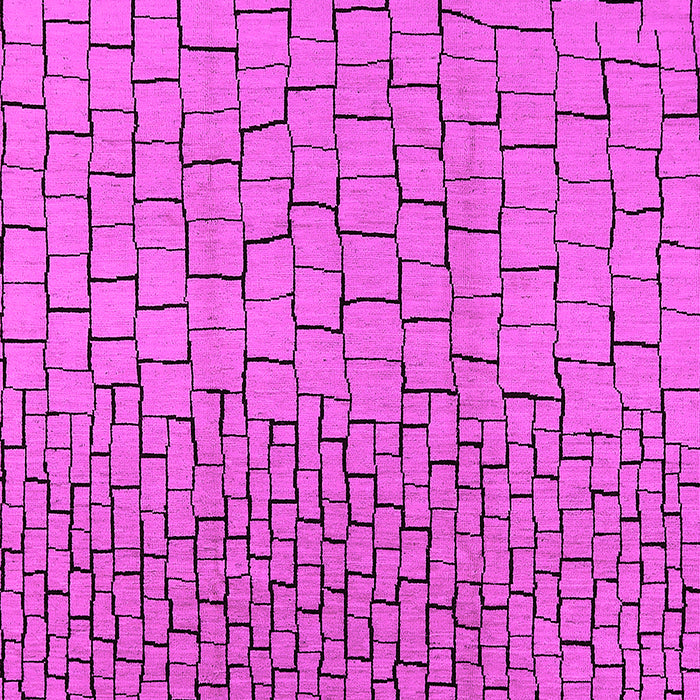 Machine Washable Solid Pink Modern Rug, wshurb1283pnk