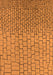 Solid Orange Modern Rug, urb1283org