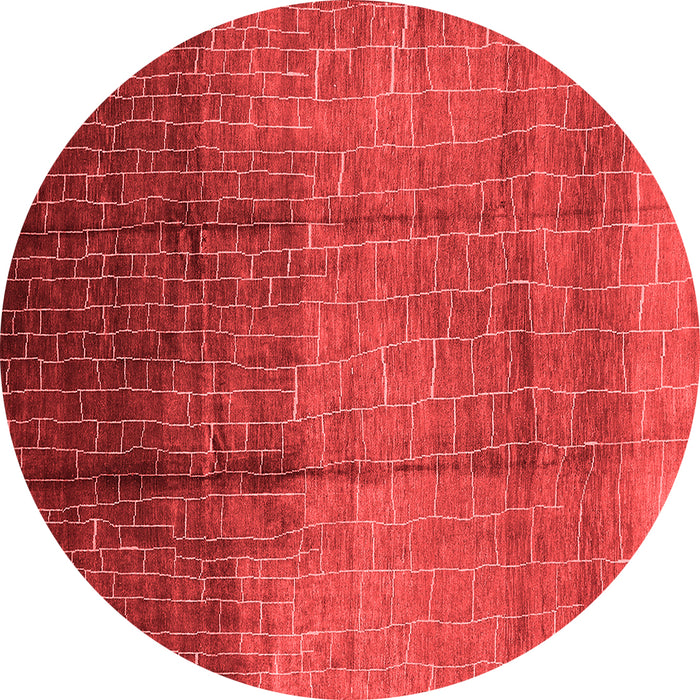 Solid Red Modern Rug, urb1284red