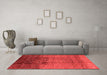 Modern Red Washable Rugs