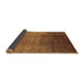 Sideview of Solid Brown Modern Rug, urb1284brn