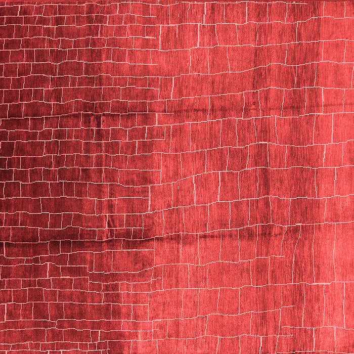Solid Red Modern Rug, urb1284red