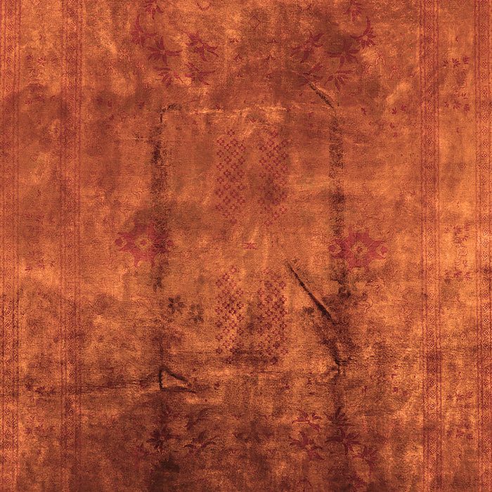 Machine Washable Oriental Orange Industrial Area Rugs, wshurb1285org