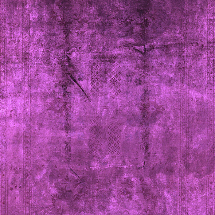 Machine Washable Oriental Purple Industrial Area Rugs, wshurb1285pur