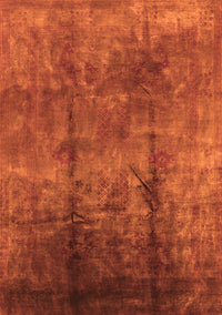 Oriental Orange Industrial Rug, urb1285org