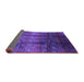 Sideview of Oriental Purple Industrial Rug, urb1286pur