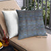 Front View of Mid-Century Modern Urban Square Steel Blue Throw Pillow, 18 inch by 18 inch, pwurb1286