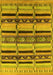 Oriental Yellow Industrial Rug, urb1287yw