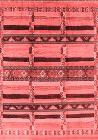 Oriental Red Industrial Rug, urb1287red