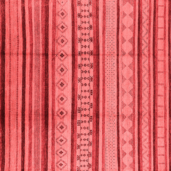 Machine Washable Oriental Red Industrial Rug, wshurb1288red