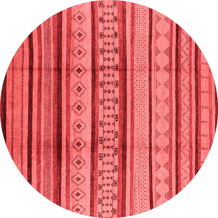 Machine Washable Oriental Red Industrial Rug, wshurb1288red