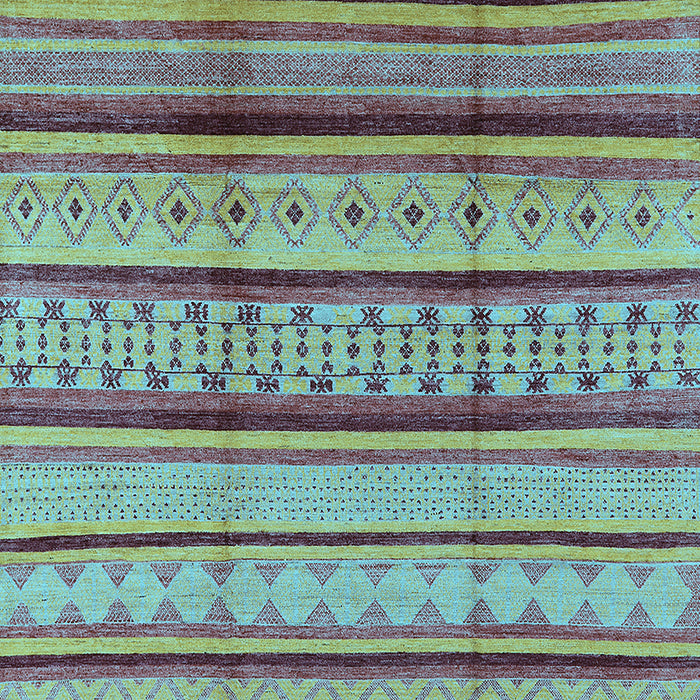 Oriental Light Blue Industrial Rug, urb1288lblu