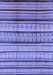 Machine Washable Oriental Blue Industrial Rug, wshurb1288blu