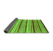 Sideview of Oriental Green Industrial Rug, urb1288grn