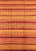 Machine Washable Oriental Orange Industrial Area Rugs, wshurb1288org