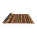 Sideview of Oriental Brown Industrial Rug, urb1289brn