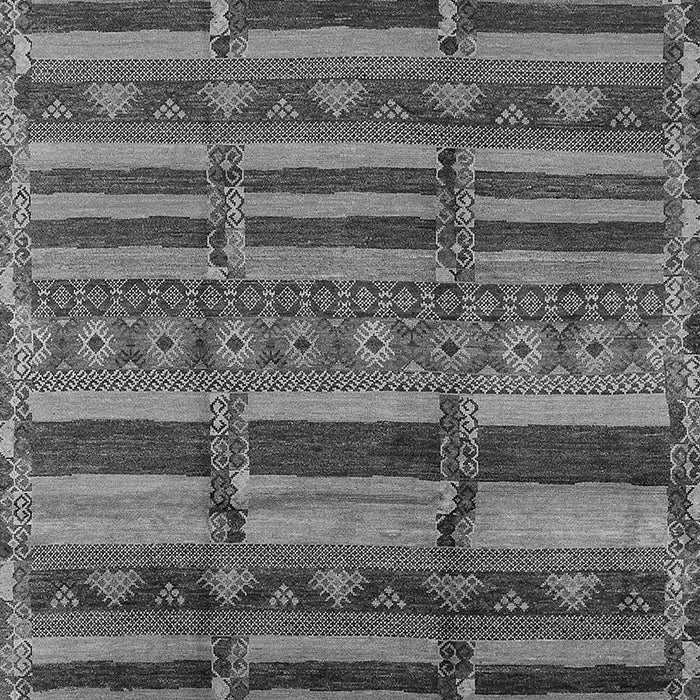 Oriental Gray Industrial Rug, urb1289gry