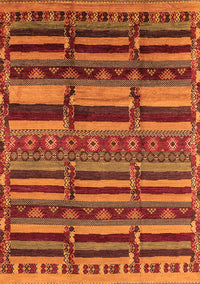 Oriental Orange Industrial Rug, urb1289org