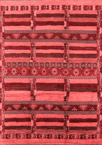 Oriental Red Industrial Rug, urb1289red