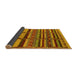 Sideview of Oriental Yellow Industrial Rug, urb1289yw