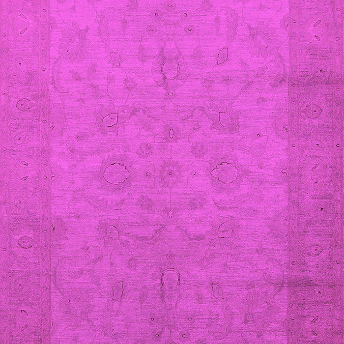 Machine Washable Oriental Pink Industrial Rug, wshurb1290pnk