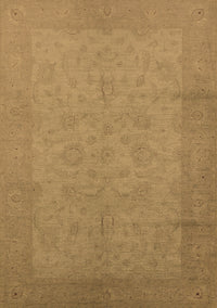 Oriental Brown Industrial Rug, urb1290brn