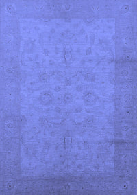 Oriental Blue Industrial Rug, urb1290blu