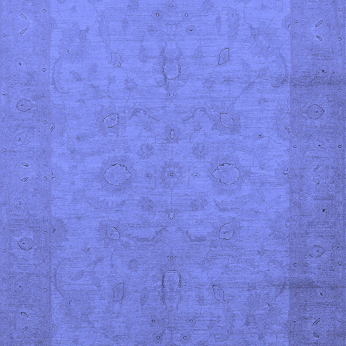 Oriental Blue Industrial Rug, urb1290blu