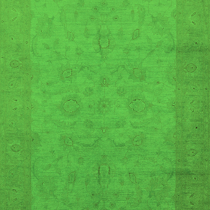 Oriental Green Industrial Rug, urb1290grn