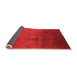 Sideview of Oriental Orange Industrial Rug, urb1291org