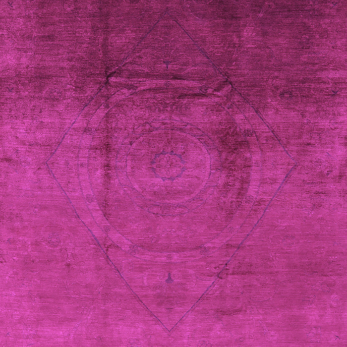 Machine Washable Oriental Purple Industrial Area Rugs, wshurb1291pur