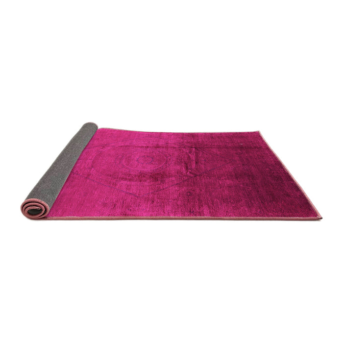 Sideview of Oriental Pink Industrial Rug, urb1291pnk