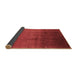 Sideview of Oriental Brown Industrial Rug, urb1291brn